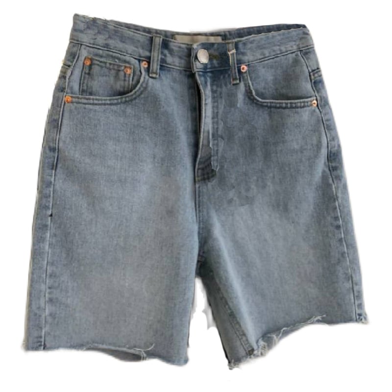 Short en Jean Femme Coupe Ample