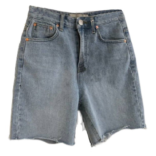 Short en Jean Femme Coupe Ample