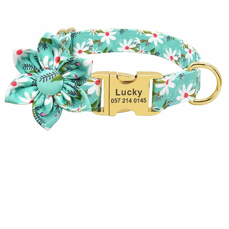 Custom Pet Name Collar - Personalized Dog & Cat Collar