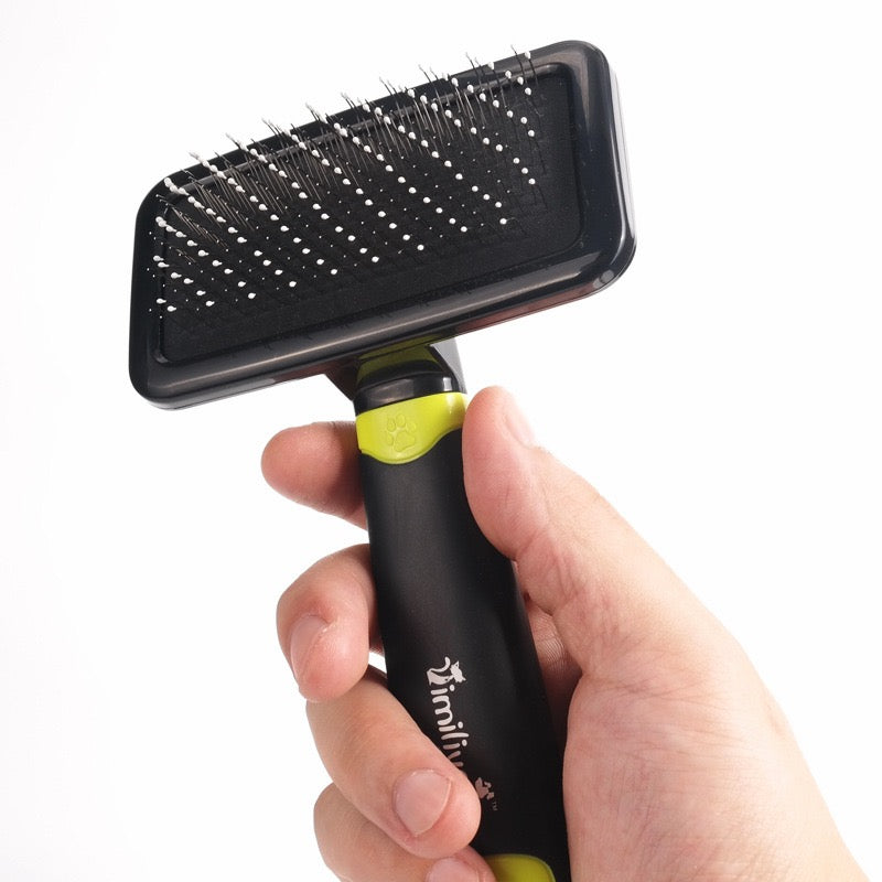 Brosse de Toilettage Professionnelle - Anti-Poils Chien & Chat