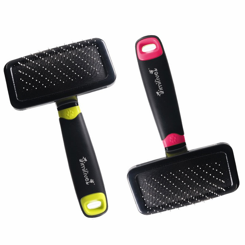 Brosse de Toilettage Professionnelle - Anti-Poils Chien & Chat