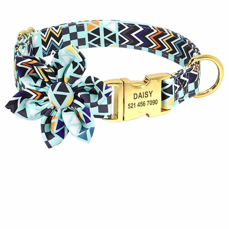 Custom Pet Name Collar - Personalized Dog & Cat Collar