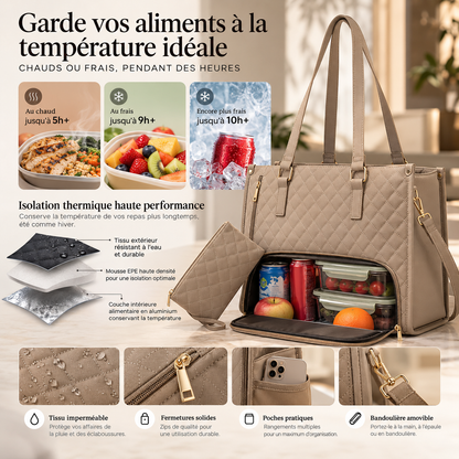 Sac Isotherme Repas Femme